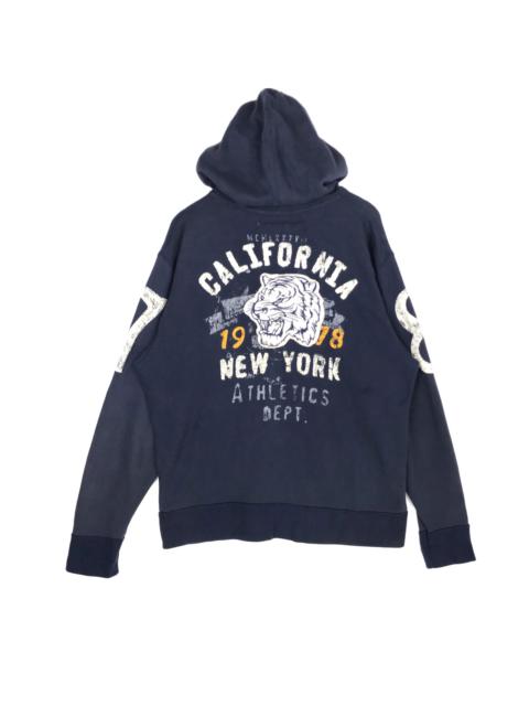 Other Designers Vintage - Vintage California Hoodie Sweatshirt New York Athletics