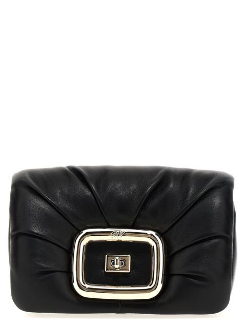 Roger Vivier Mini Viv Crossbody Bags Black