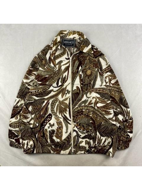 VERSACE Vintage Versace Bomber Jacket Floral Classic design