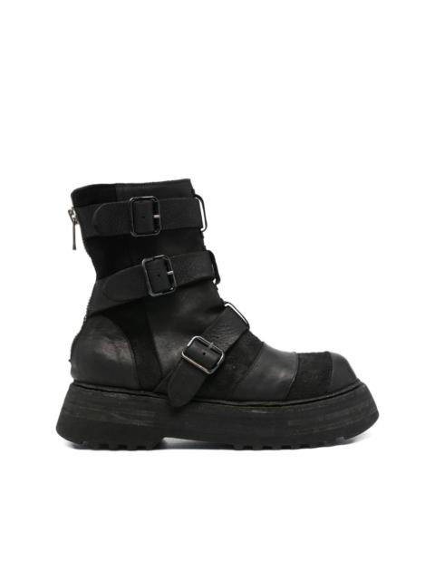 Guidi multi-strap boots