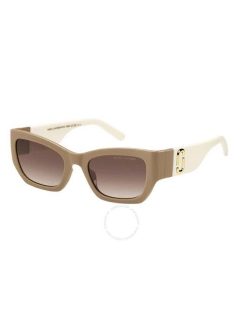 Marc Jacobs Marc Jacobs Brown Gradient Cat Eye Ladies Sunglasses MARC 723/S 010A/HA 53