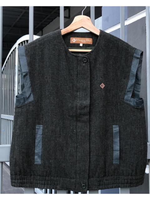 Other Designers Vintage - Christian Dior small logo wool vest