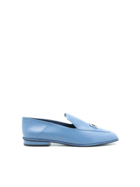 FERRAGAMO Ferragamo Womens Sky Blue Loafer Loafers