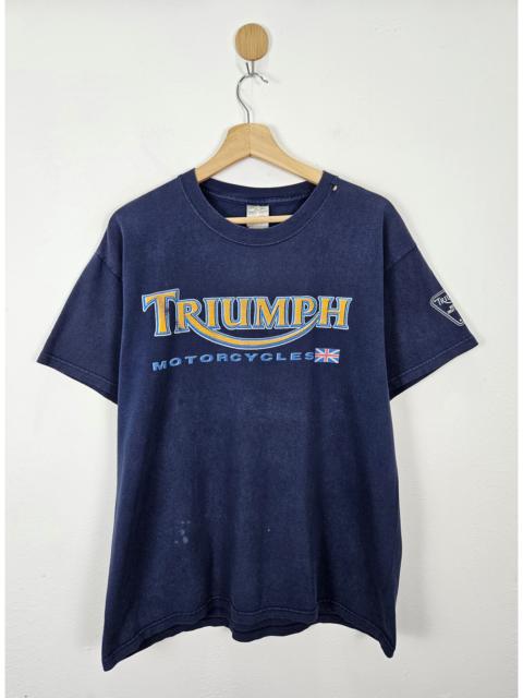 Other Designers Vintage - Vintage Triumph Motorcyles shirt