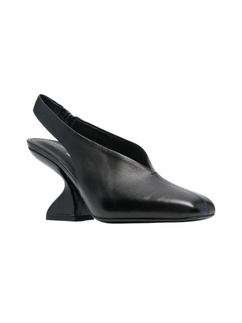 FERRAGAMO Ferragamo Leather Slingback Pump