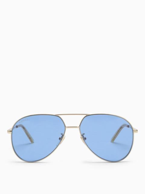 Gucci Aviator Blue Sunglasses
