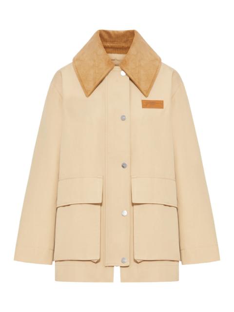 GANNI Ganni Women Midi Twill Jacket