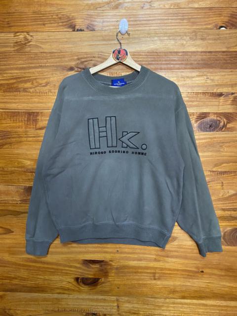 Other Designers Embroidered Hiroko Koshino Homme Sweatshirt