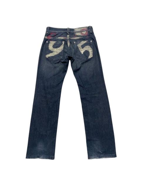 Other Designers 291295=Homme - 291295 Homme Denim Low Flare Jeans