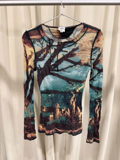 Jean Paul Gaultier Jean Paul Gaultier oil painting long-sleeve