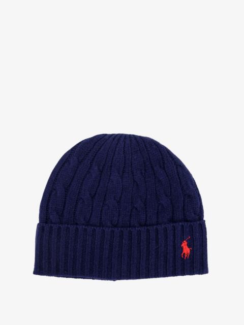 Polo Ralph Lauren Polo Ralph Lauren Wool Blend Cable Knit Beanie Hat