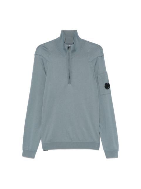 Lens-detail sweater