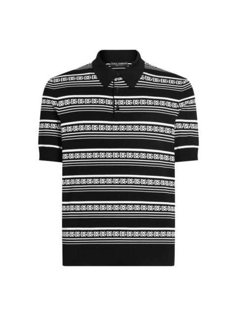 silk polo shirt