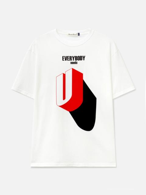 UNDERCOVER EVERYBODY NEEDS U SHORT SLEEVES T-SHIRT