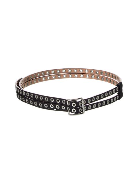 Alaïa ALAÏA Biker Double Leather Belt