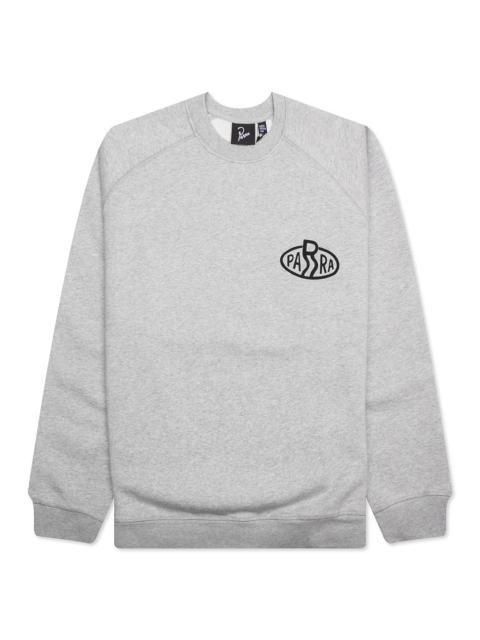 by Parra LEGS LOGO CREW NECK SWEATSHIRT - HEATHER GREY