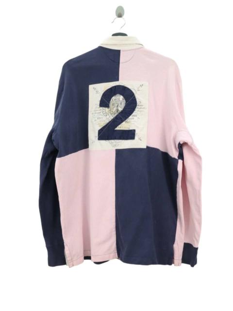 Polo Ralph Lauren Polo Ralph Lauren Color Block Patch #2 L/S Polo Rugby Shirt