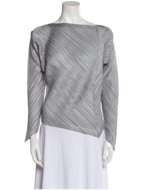 ‼️LAST DROP‼️Issey Miyake Asymmetrical Sculptural Pleated Top