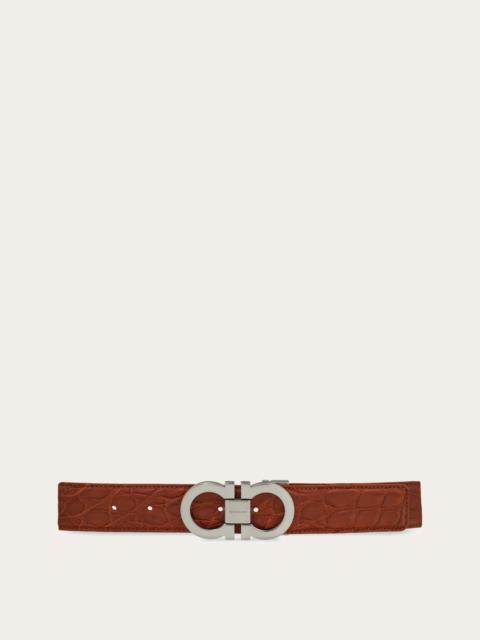 FERRAGAMO Adjustable Gancini belt