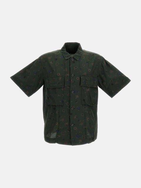 sacai SHIRT WITH FLORAL PRINT