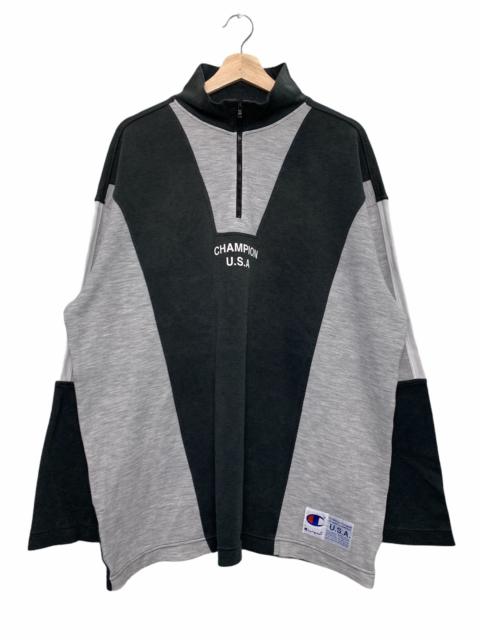 Other Designers Vintage - Vintage Champion USA Half Zipper Sweatshirt