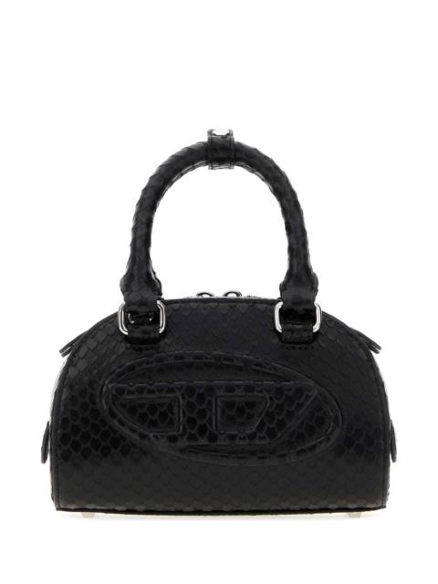 Diesel Diesel Women Black Leather 1Dr Dome Handbag