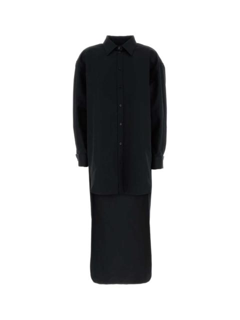 BALENCIAGA Balenciaga Women Black Poplin Shirt