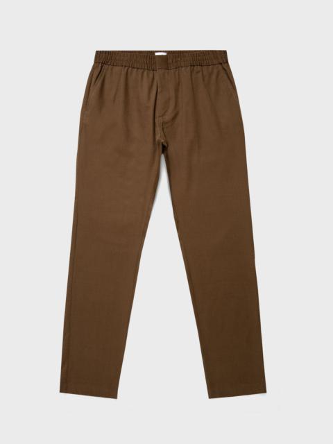 Sunspel Brushed Cotton Wool Drawstring Trouser