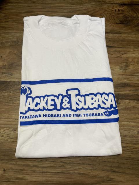 Other Designers Vintage Tackey & Tsubasa Big Logo T-shirt White