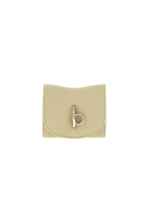 Burberry Burberry Rocking Horse Compact Leather Wallet