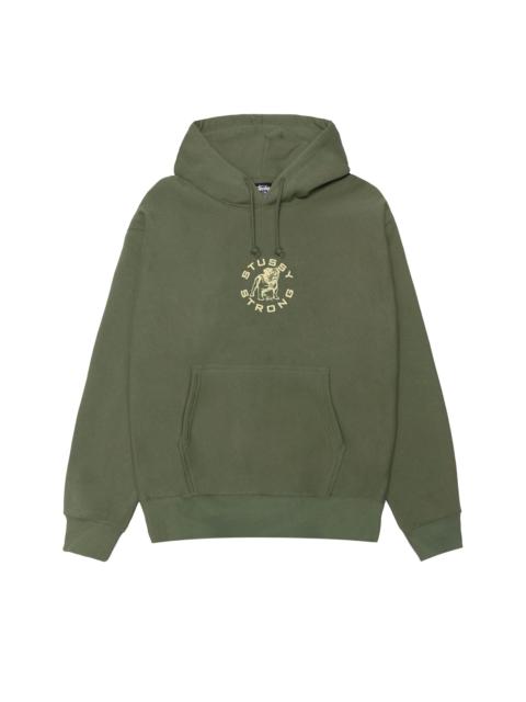 Stussy Strong Mac Hoodie 'Olive'