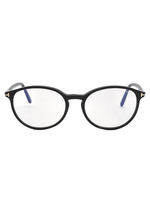 TOM FORD Tom Ford Blue Light Block Oval Ladies Eyeglasses FT5617-B 001 52