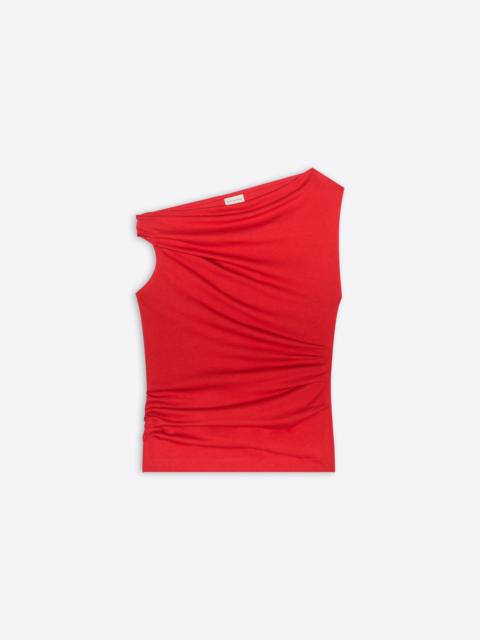 Dries Van Noten OFF-SHOULDER JERSEY TOP