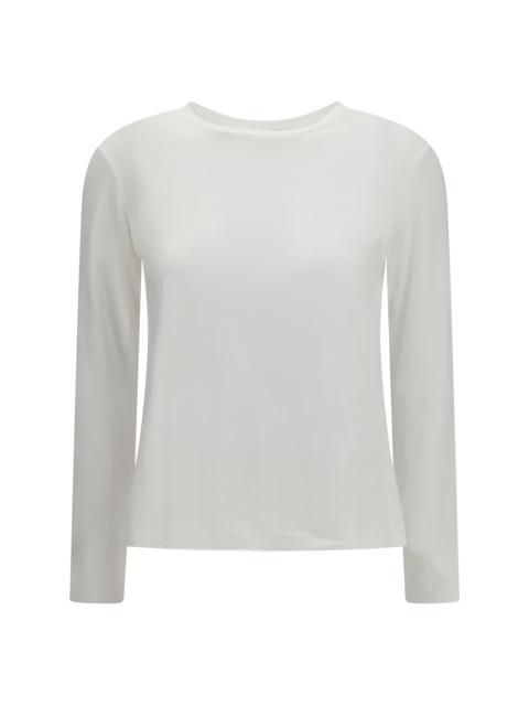 'S Max Mara 'S Maxmara Fumetto Embroidered Logo T-shirt White
