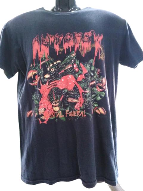 Other Designers Vintage - 00's Autopsy Mental Funeral Album Cover 1991 Doom Metal Tee