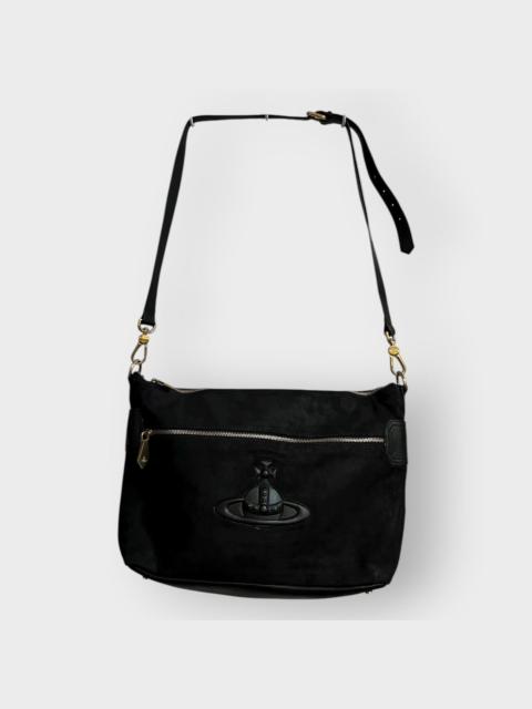 Vivienne Westwood Vintage Vivienne Westwood Triple Black Jumbo Orbit Bag