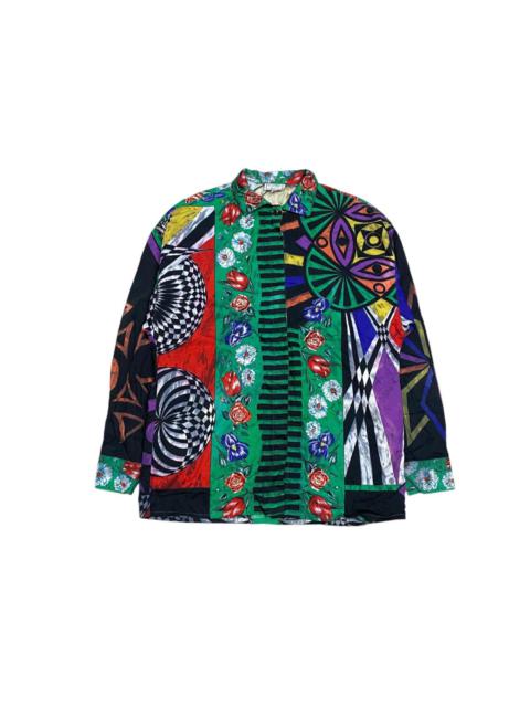 Vintage Versus Gianni Versace Multicolor Long Shirt