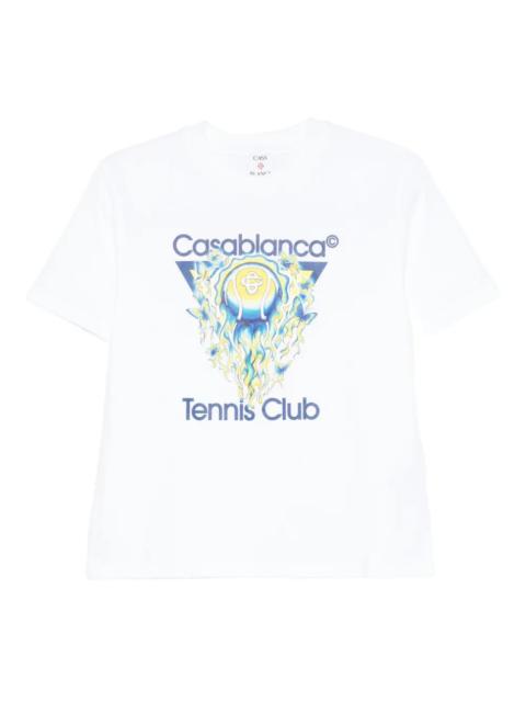 CASABLANCA Casablanca Women "Tennis Club Icon" T-Shirt