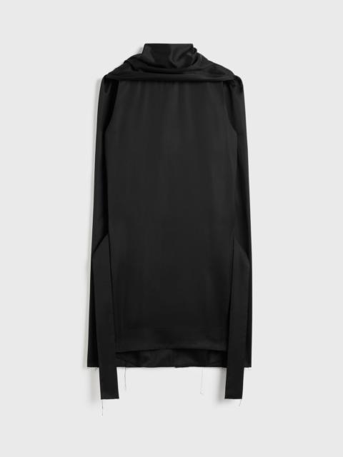 TOTEME Cocoon scarf dress black