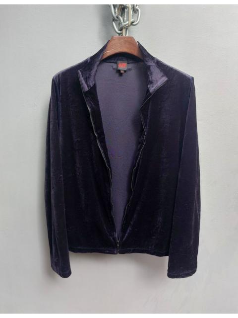 Jean Paul Gaultier Jean Paul Gaultier Velvet Jacket with Detachble Zipper