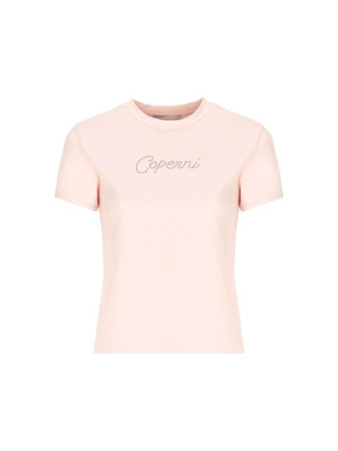 COPERNI rhinestone-logo T-shirt