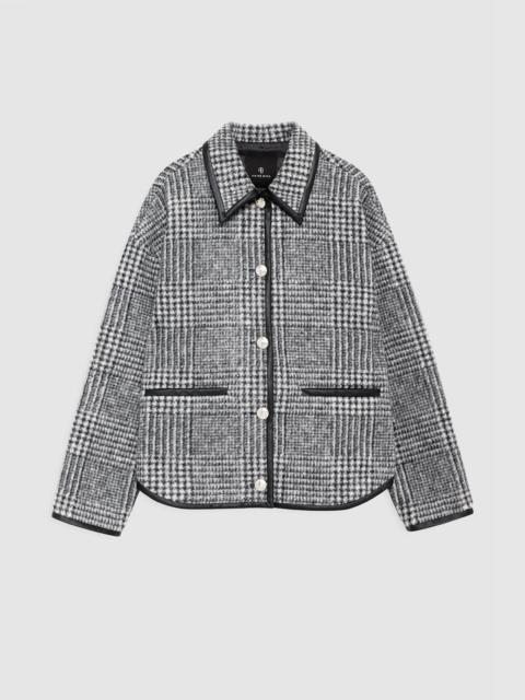 ANINE BING Camden Jacket - Black And Grey Check