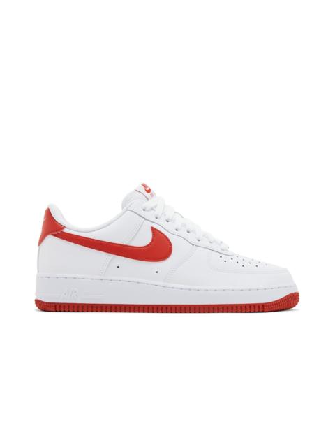 Nike Air Force 1 '07 'White Dragon Red'