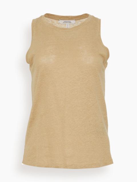 DOROTHEE SCHUMACHER Natural Ease Sleeveless Top in Shimmering Gold