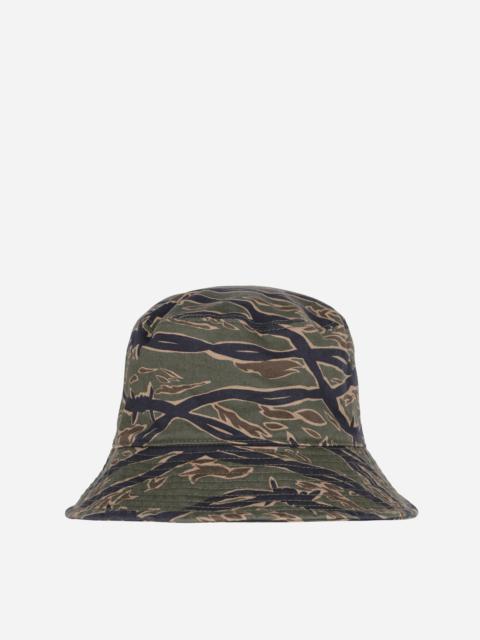 Hysteric Glamour Barbed Wire Camo Bucket Hat Khaki