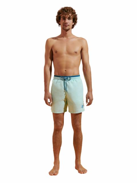 Vilebrequin Vilebrequin Men's Solid Bicolor Swim Shorts in Celadon at Nordstrom