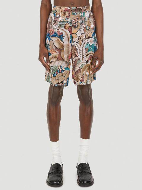 ENDLESS JOY Abstract Motif Board Shorts