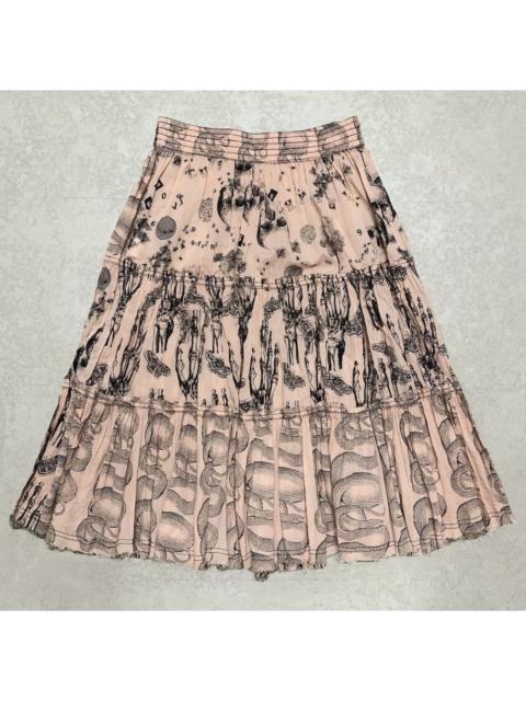Other Designers Hysteric Glamour - 1990s Hysteric Glamour Snake & Skull Pattern Skirt