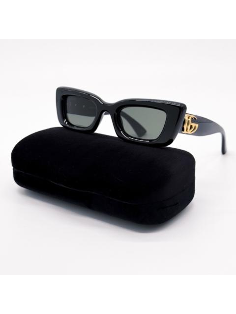 GUCCI NEW GUCCI GG1827S 001 SHINY BLACK WOMEN SUNGLASSES