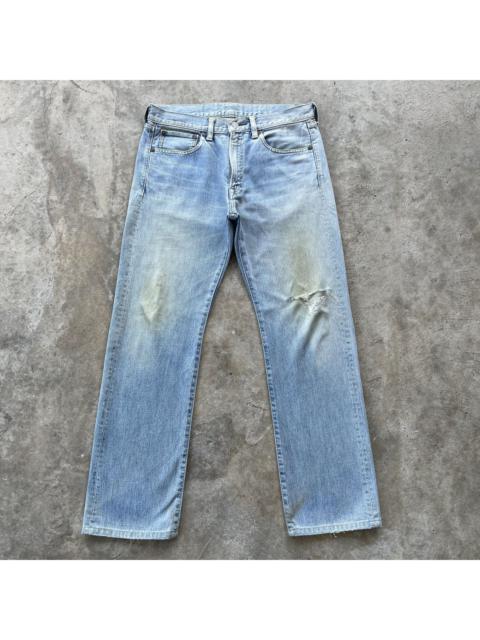 Other Designers Vintage Japanese Mud Wash Faded Denim Jeans Pants Distressed